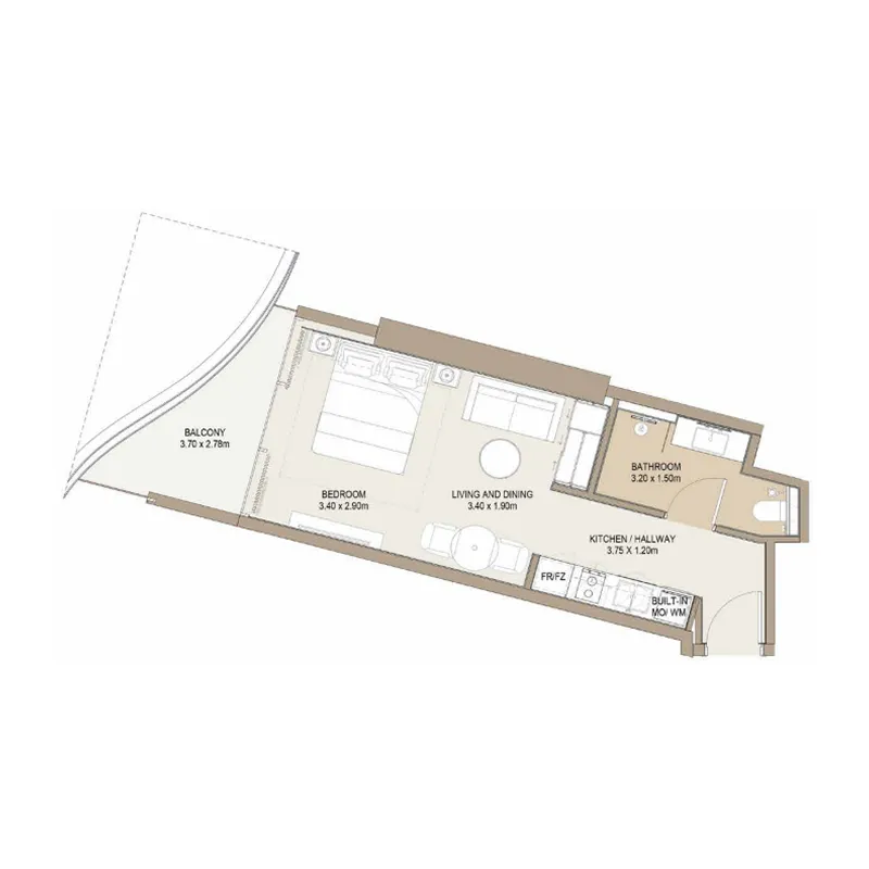 One Development Laguna Residence floor plan