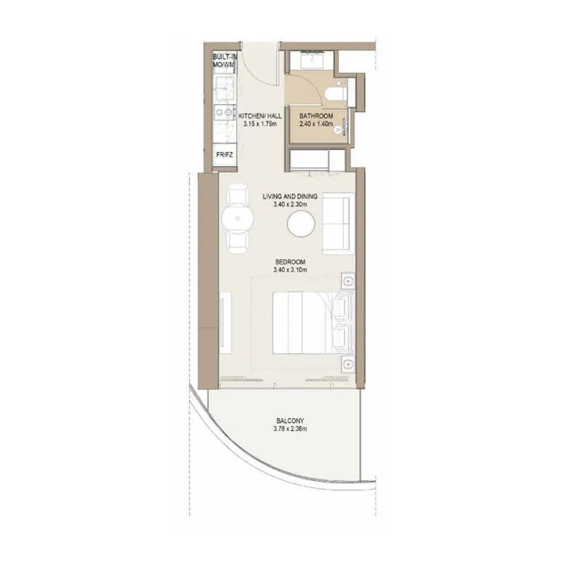 One Development Laguna Residence floor plan