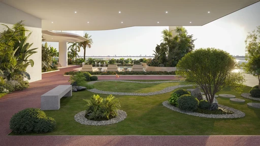 Landscape Area amenity image at Maravea Residences
