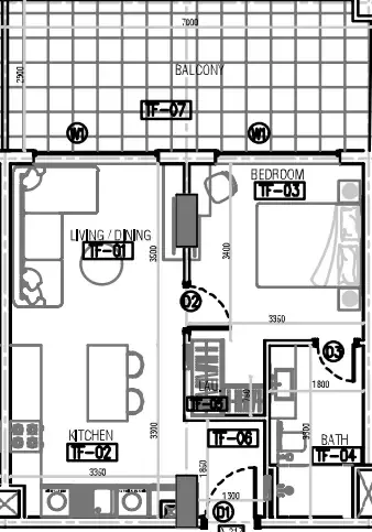Laya Developers (Akshara Global) Laya Courtyard floor plan
