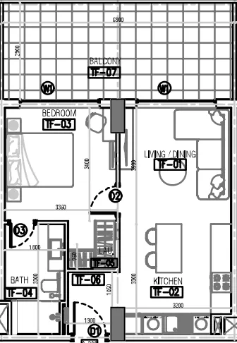 Laya Developers (Akshara Global) Laya Courtyard floor plan