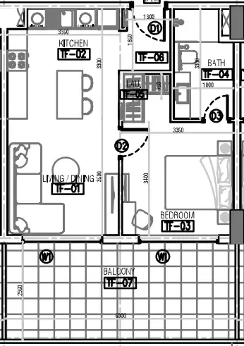 Laya Developers (Akshara Global) Laya Courtyard floor plan