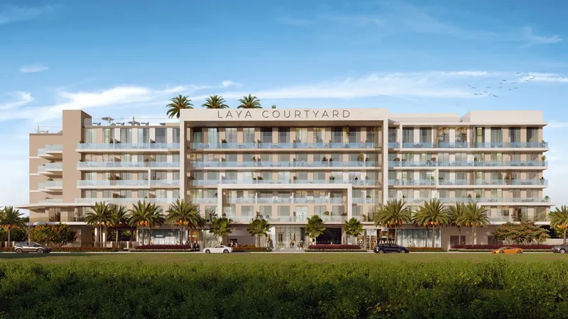 Exterior at Laya Courtyard in Dubai Studio City Dubai
