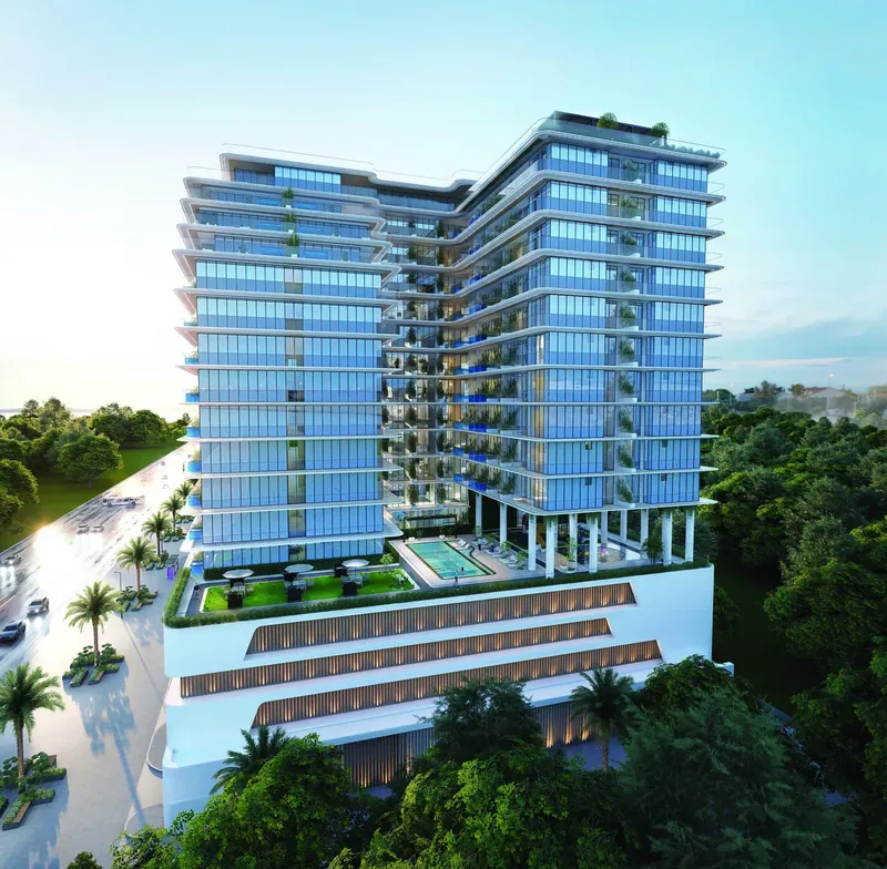 Exterior at Lazord by Lapis Phases 1 and 2 in Majan Dubai