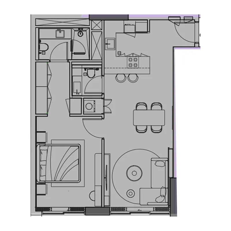 Imtiaz Development Le Blanc floor plan