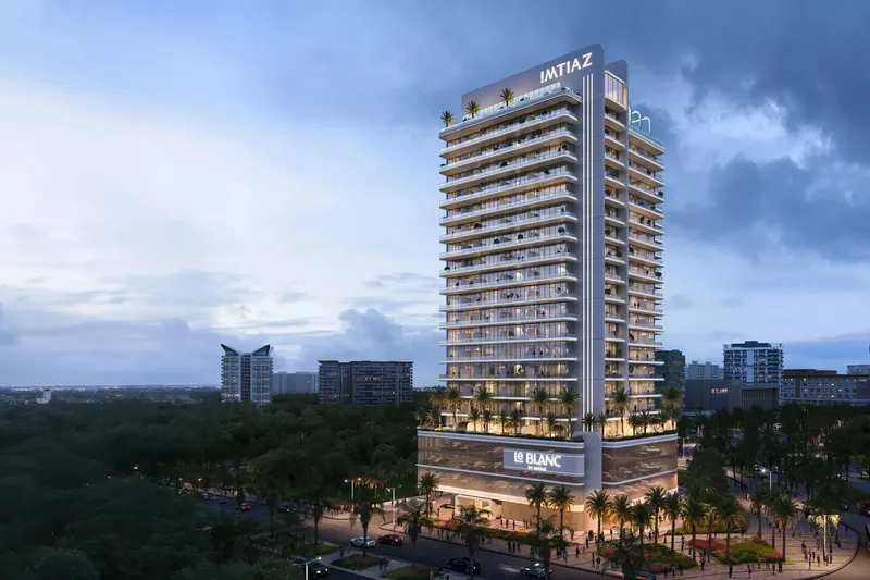 Exterior at Le Blanc in Dubailand Residence Complex Dubai