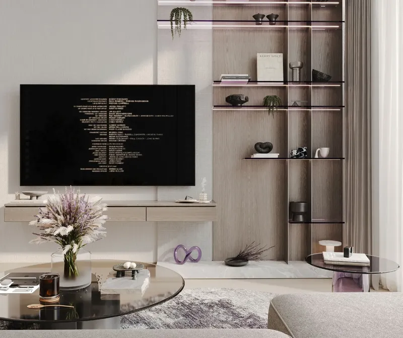 Interior at Le Blanc in Dubailand Residence Complex Dubai