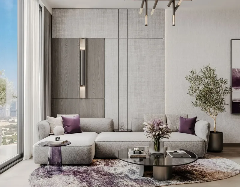 Interior at Le Blanc in Dubailand Residence Complex Dubai