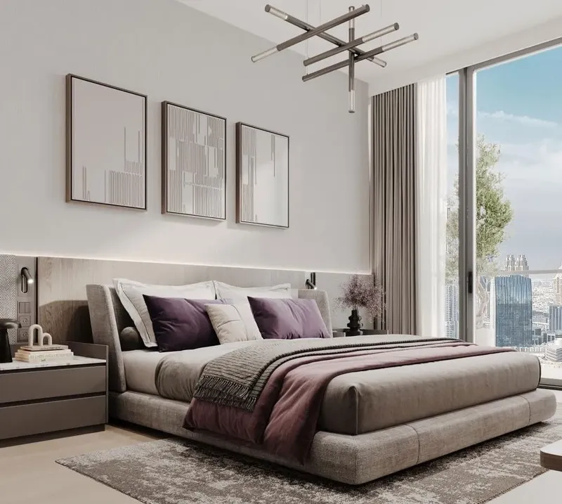 Interior at Le Blanc in Dubailand Residence Complex Dubai