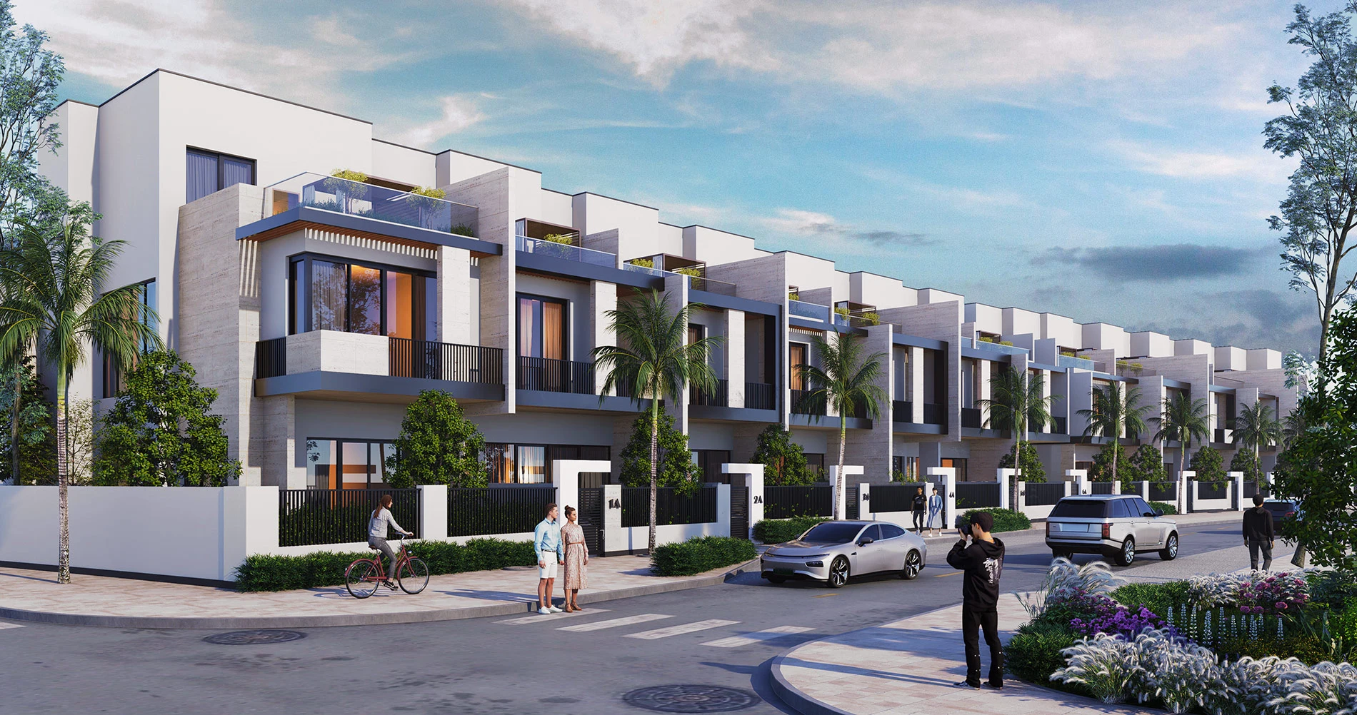 Le Parc Homes II townhouses in Jumeirah Village Circle, Dubai