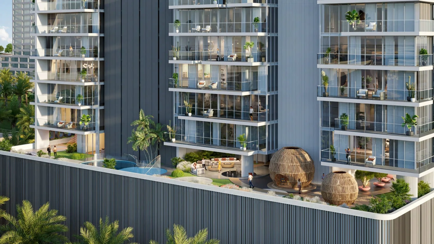 Exterior at Legado by Prescott in JVC (Jumeirah Village Circle) Dubai