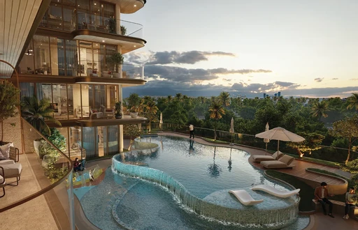 Leisure Deck amenity image at 113 Residences by Iman