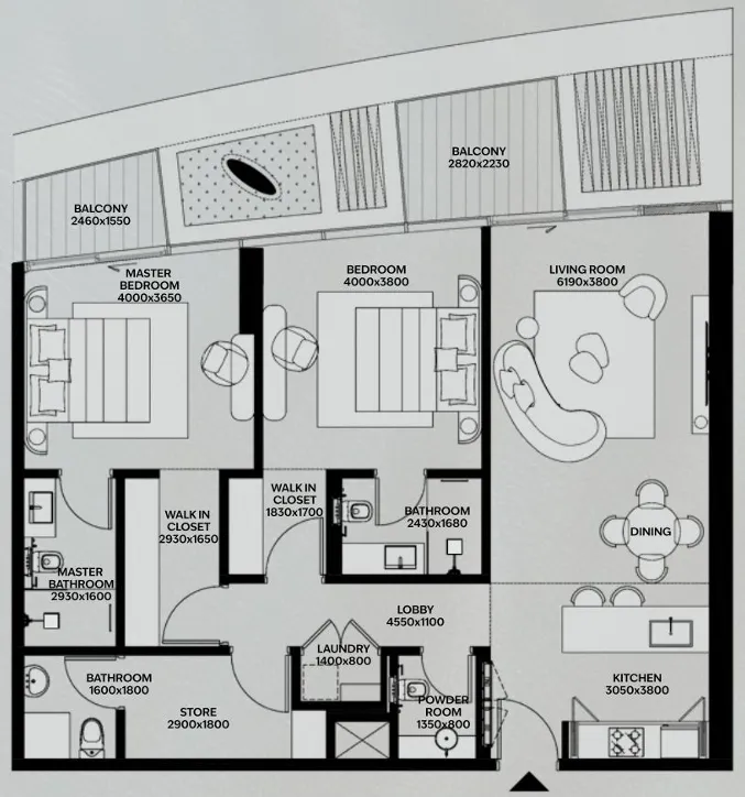 Avenew Development Lia by Avenew Development floor plan