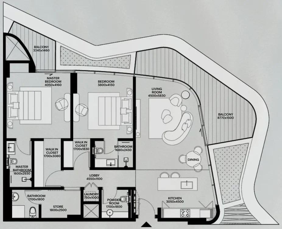 Avenew Development Lia by Avenew Development floor plan