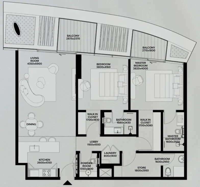 Avenew Development Lia by Avenew Development floor plan