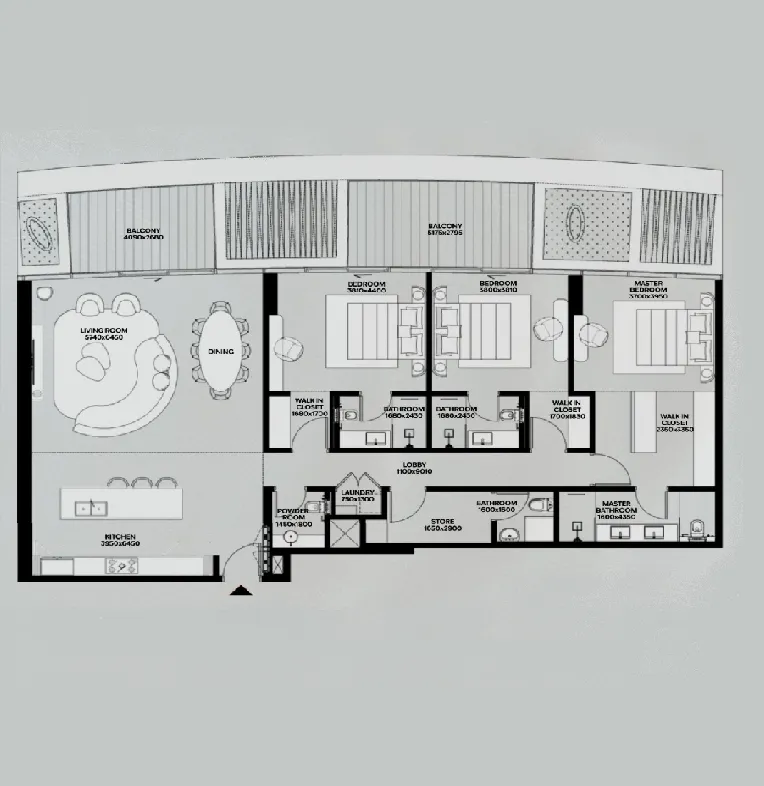 Avenew Development Lia by Avenew Development floor plan