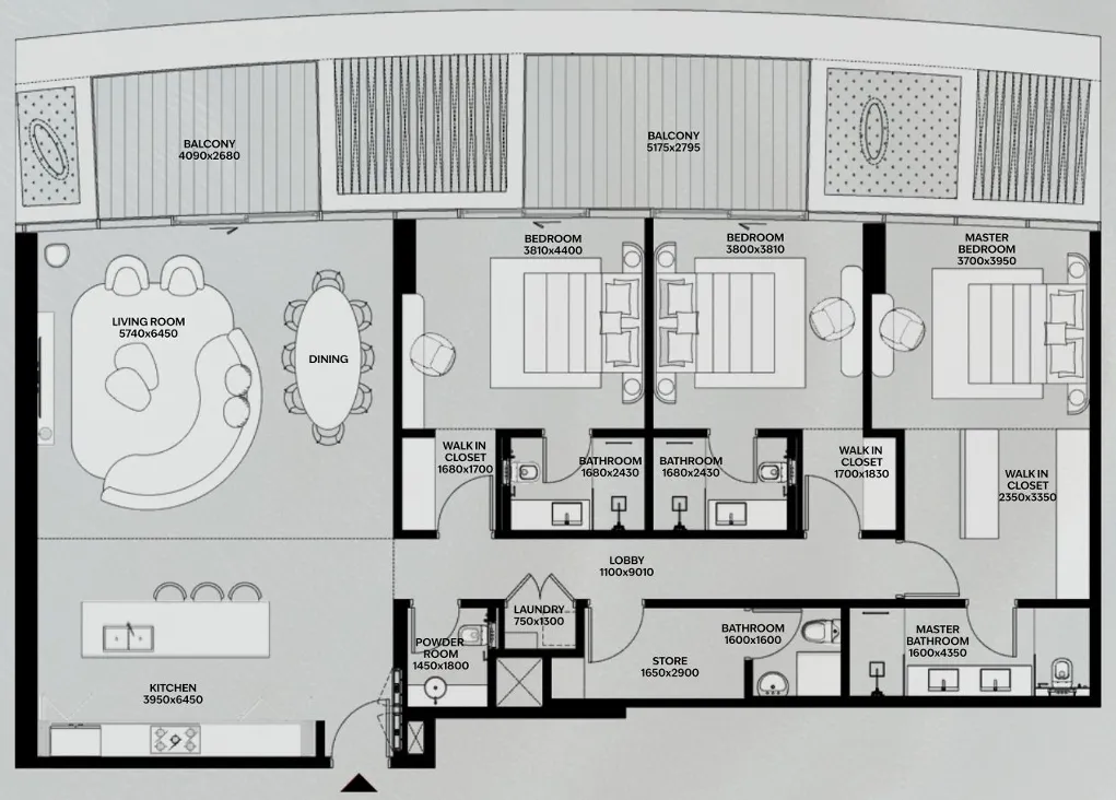 Avenew Development Lia by Avenew Development floor plan