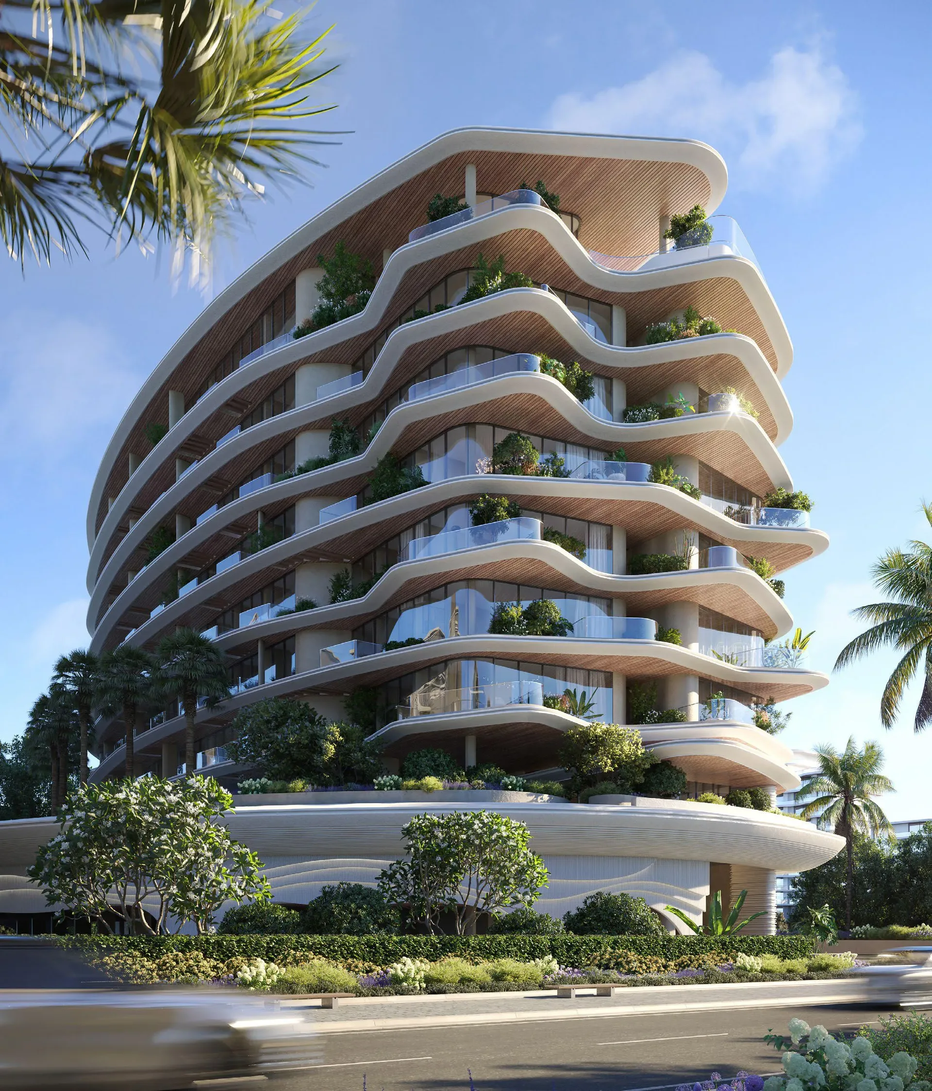 Exterior at Lia by Avenew Development in Dubai