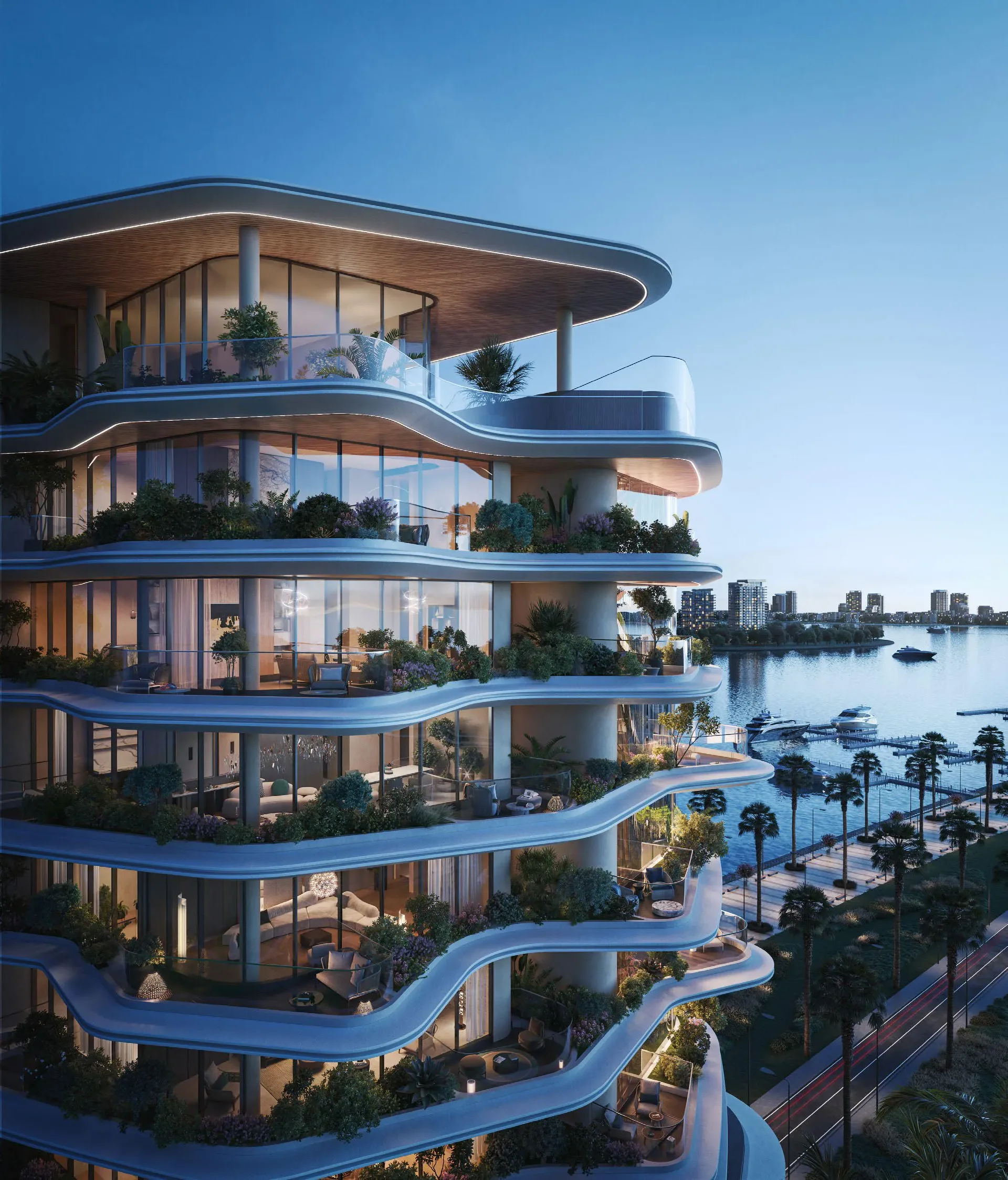 Exterior at Lia by Avenew Development in Dubai