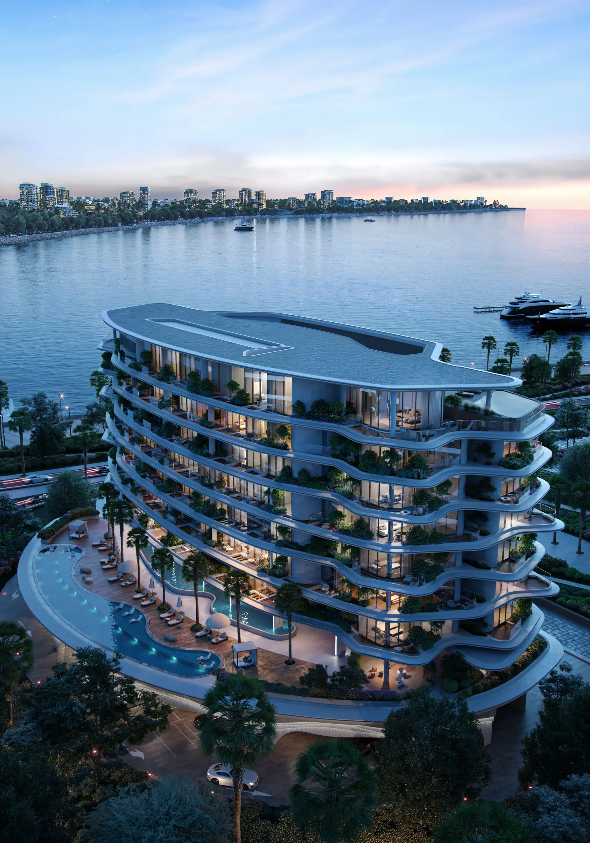Exterior at Lia by Avenew Development in Dubai