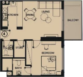 Tiger Group Lilium Tower floor plan
