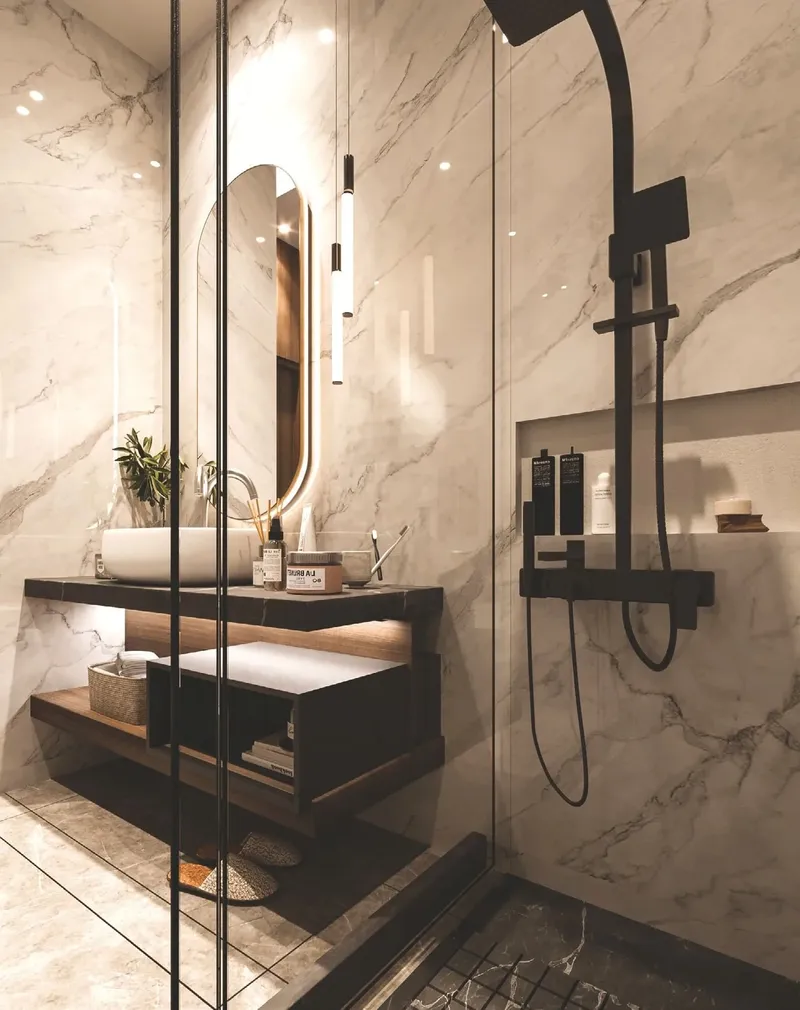 Interior at Lilium Tower in JVT (Jumeirah Village Triangle) Dubai