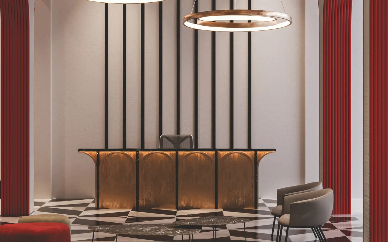Tiger Group Lilium Tower Lobby