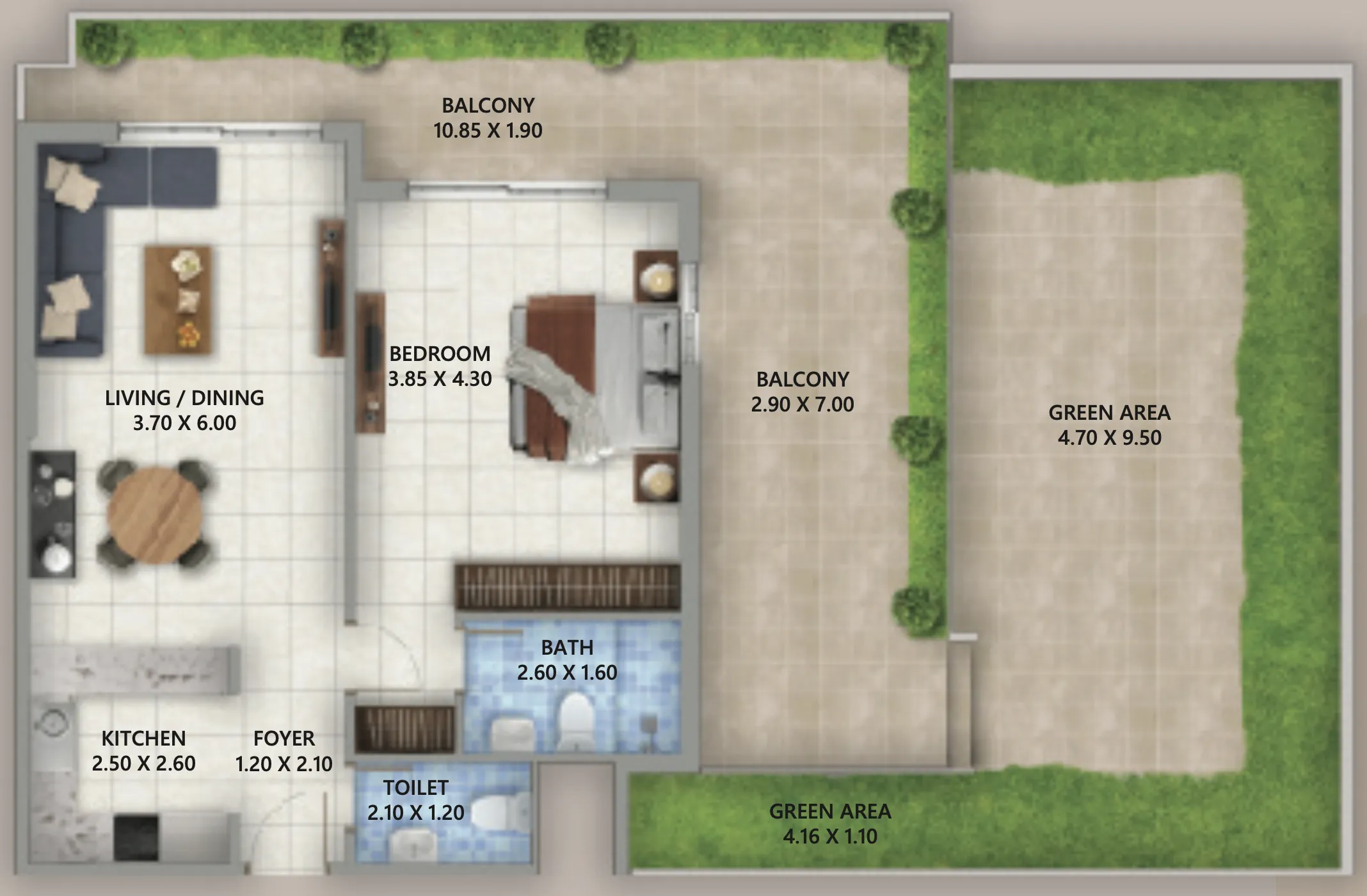 BlackSoil Real Estate Development LLC Linden Residences floor plan