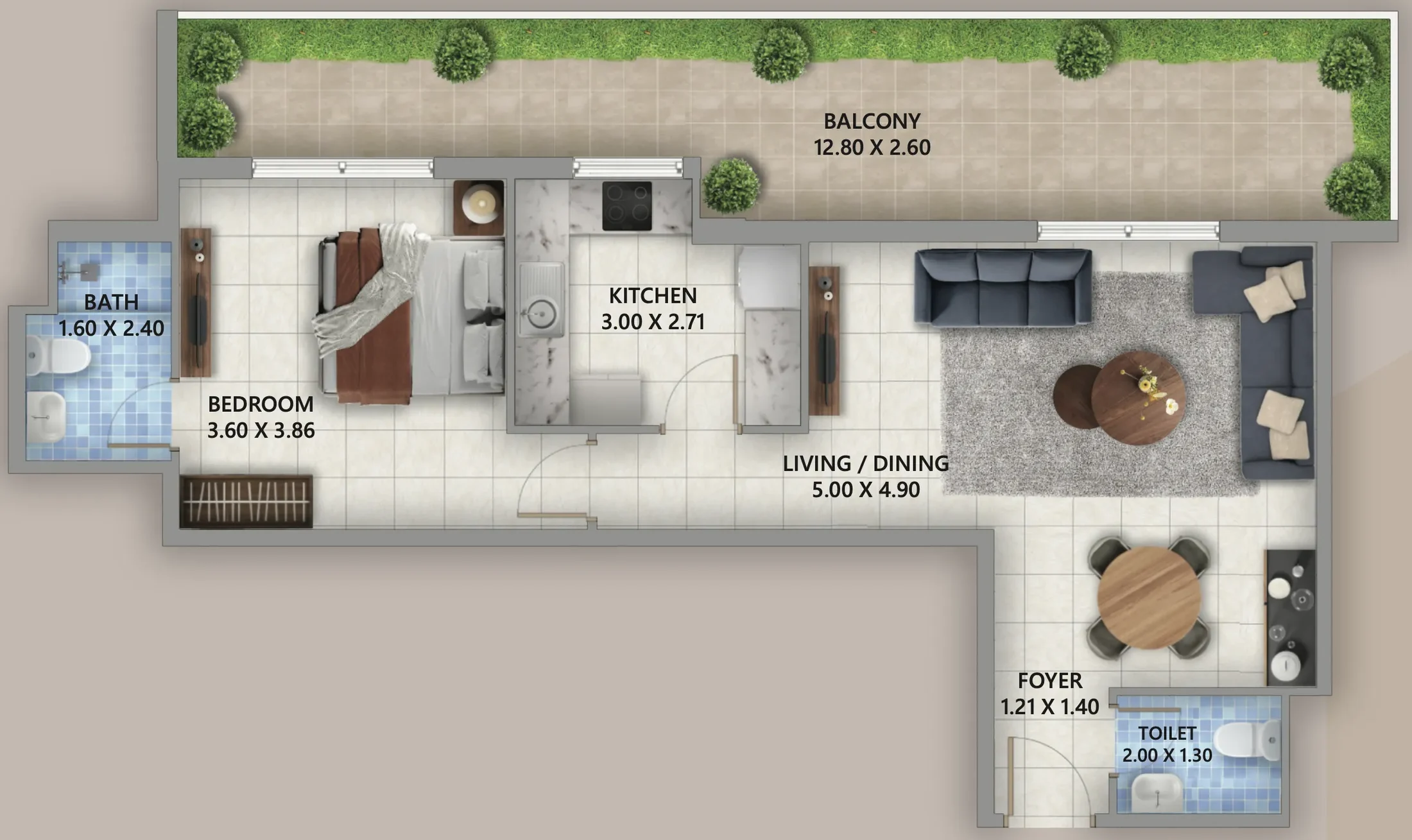 BlackSoil Real Estate Development LLC Linden Residences floor plan