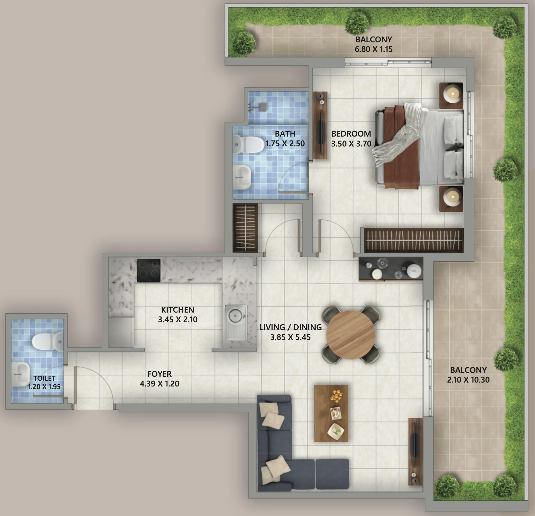 BlackSoil Real Estate Development LLC Linden Residences floor plan