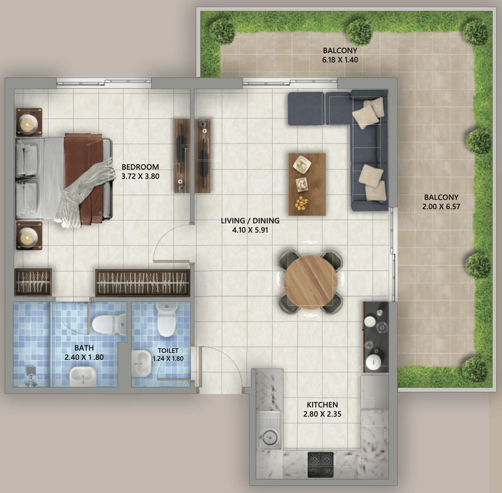 BlackSoil Real Estate Development LLC Linden Residences floor plan