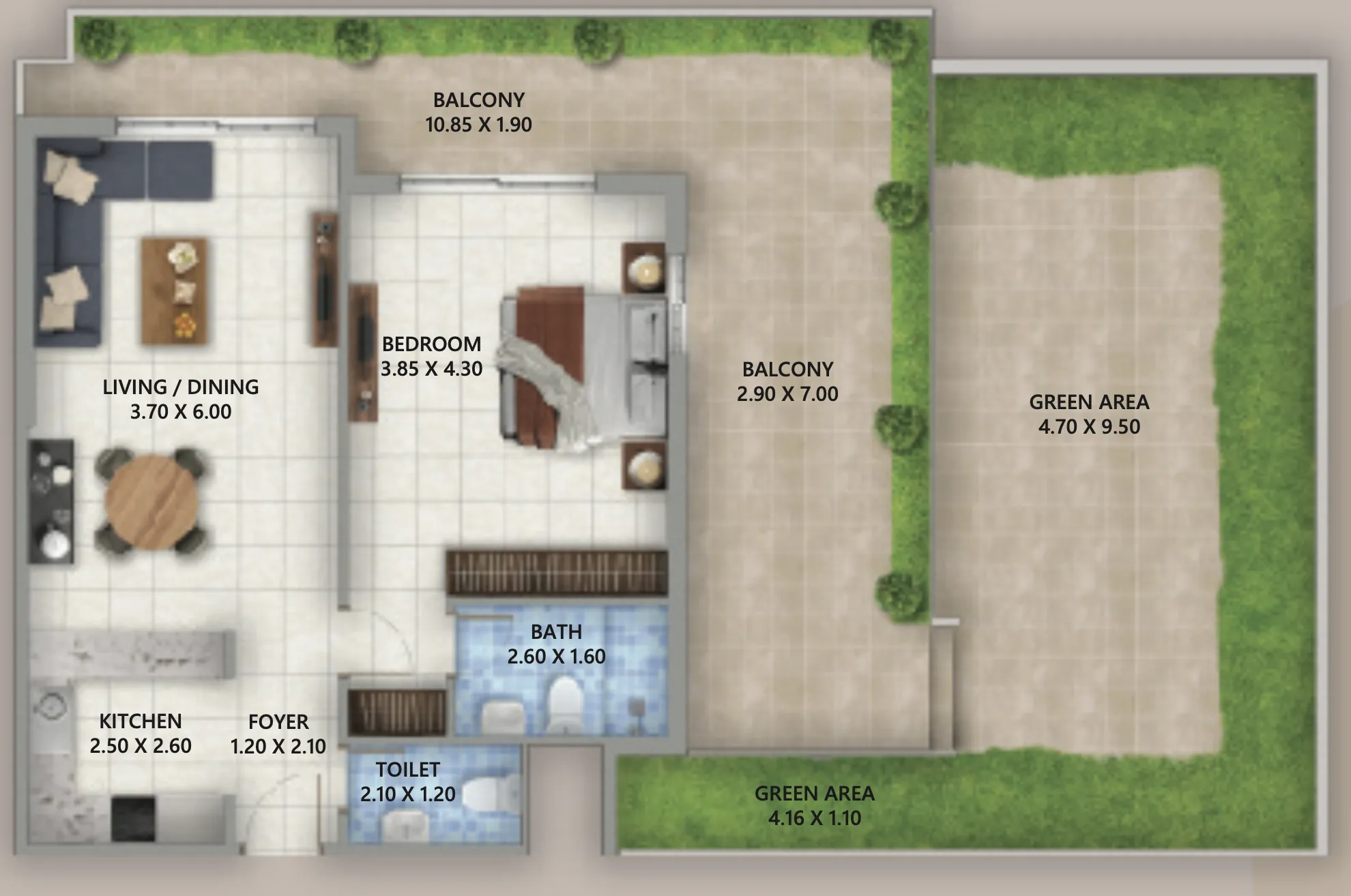 BlackSoil Real Estate Development LLC Linden Residences floor plan