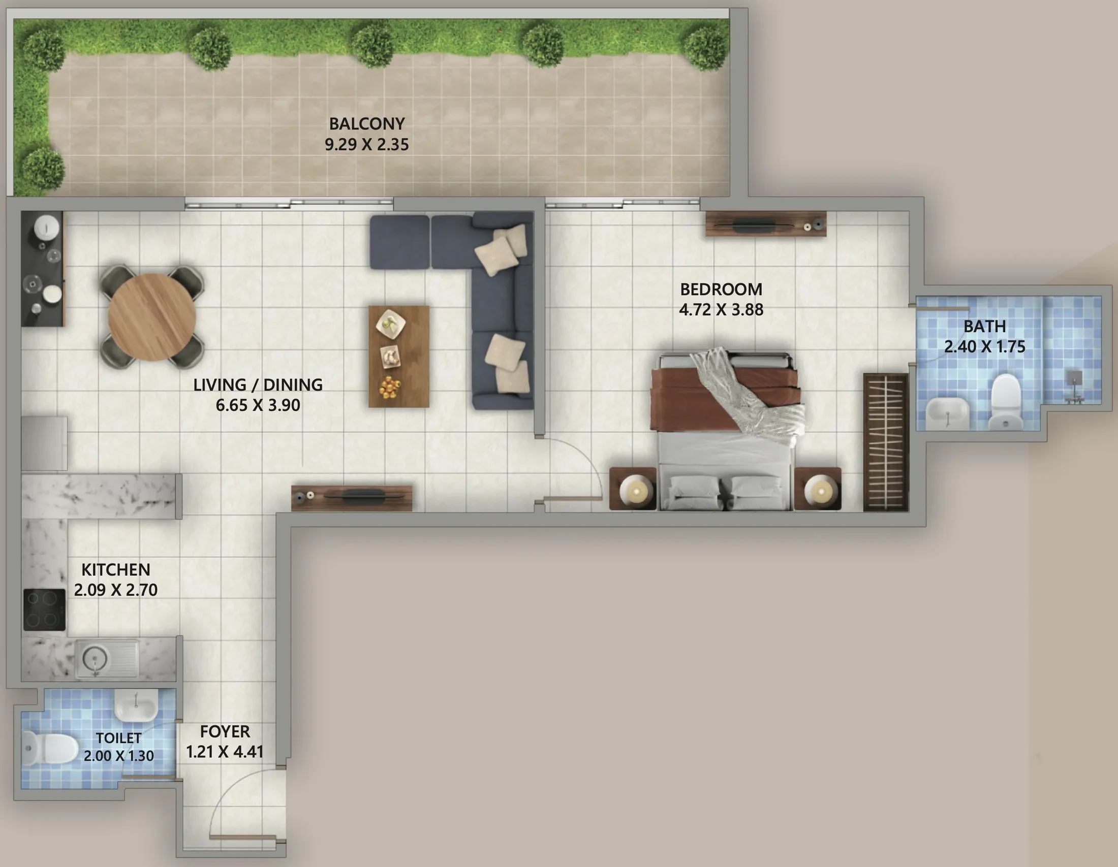 BlackSoil Real Estate Development LLC Linden Residences floor plan