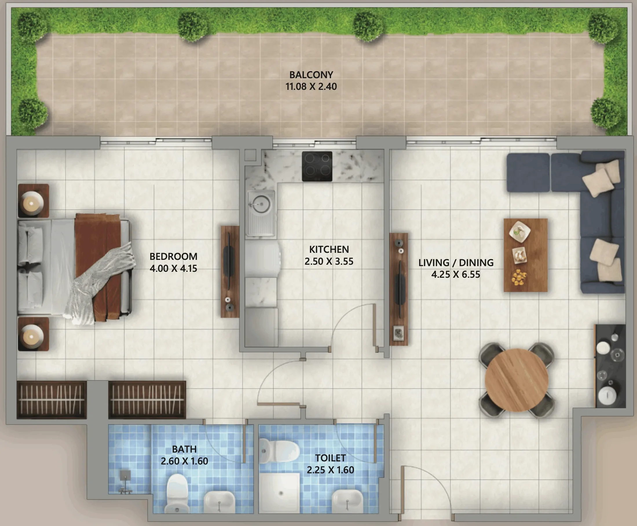 BlackSoil Real Estate Development LLC Linden Residences floor plan