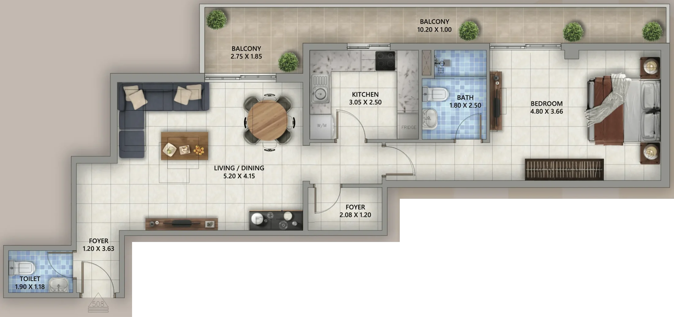BlackSoil Real Estate Development LLC Linden Residences floor plan
