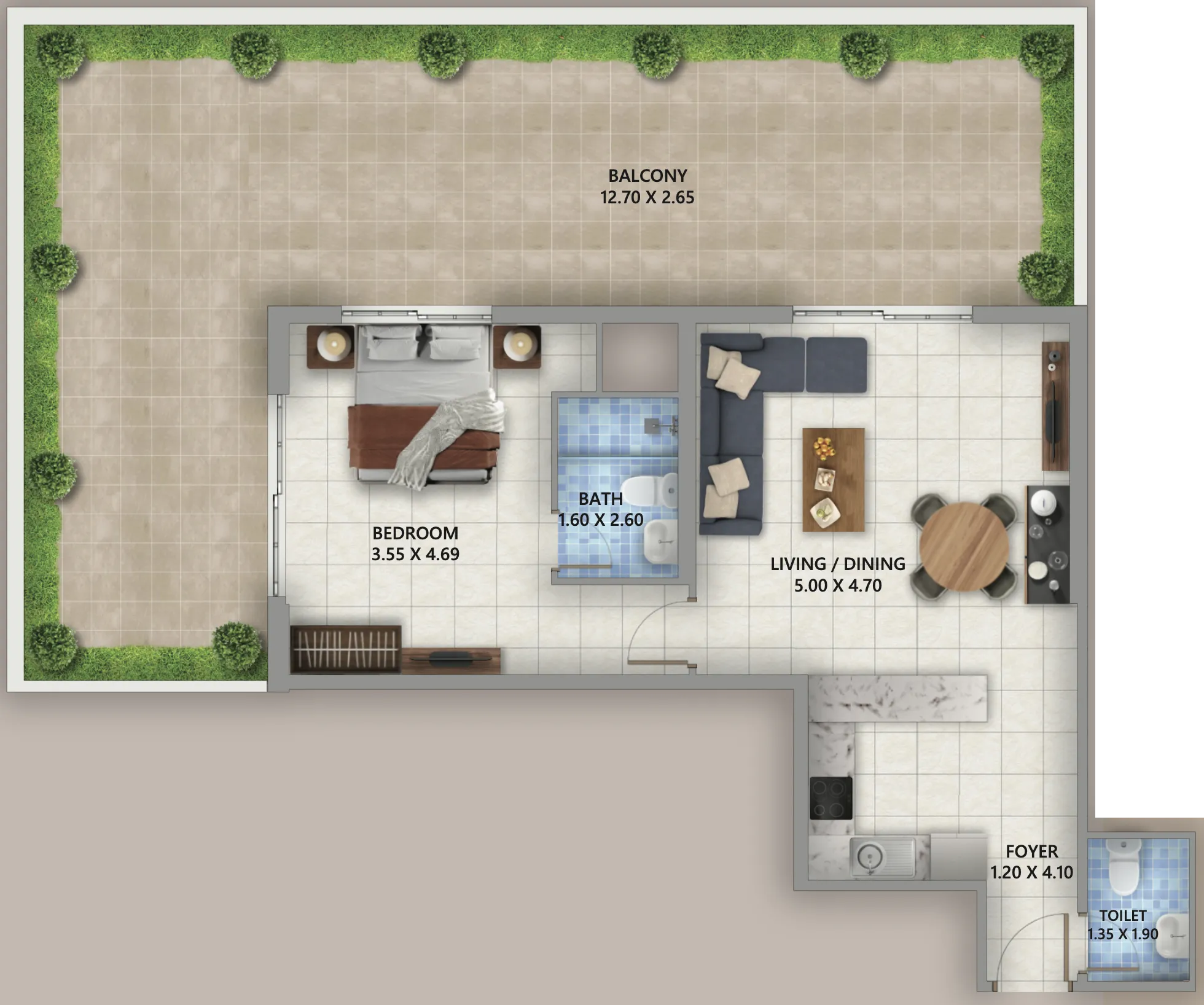 BlackSoil Real Estate Development LLC Linden Residences floor plan