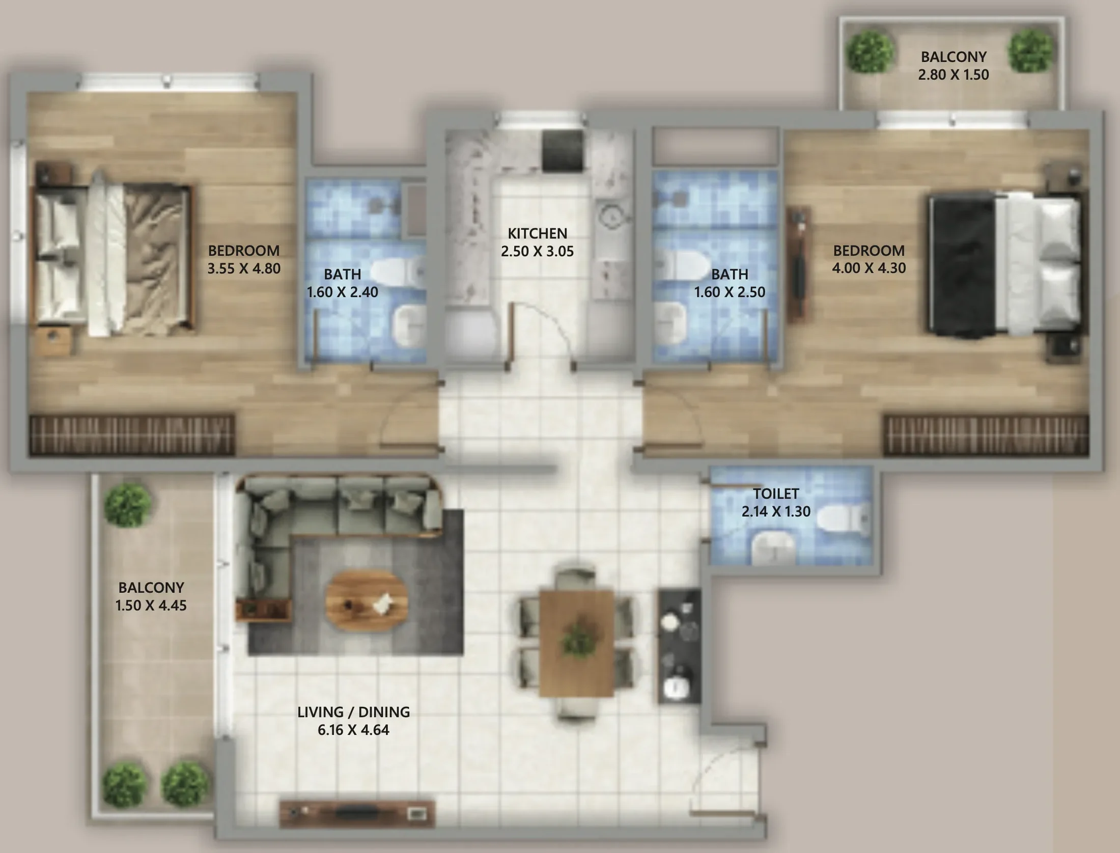 BlackSoil Real Estate Development LLC Linden Residences floor plan