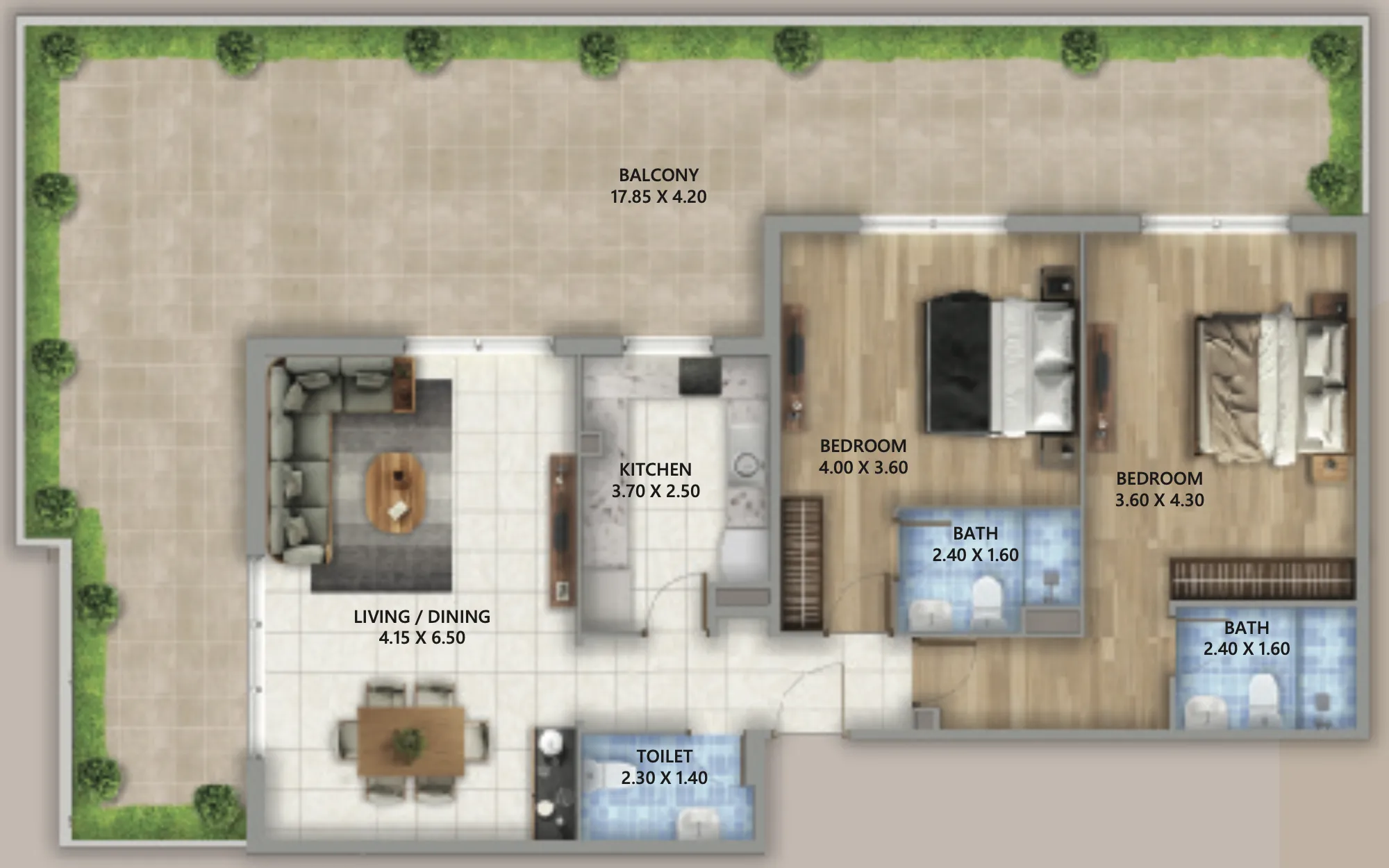 BlackSoil Real Estate Development LLC Linden Residences floor plan