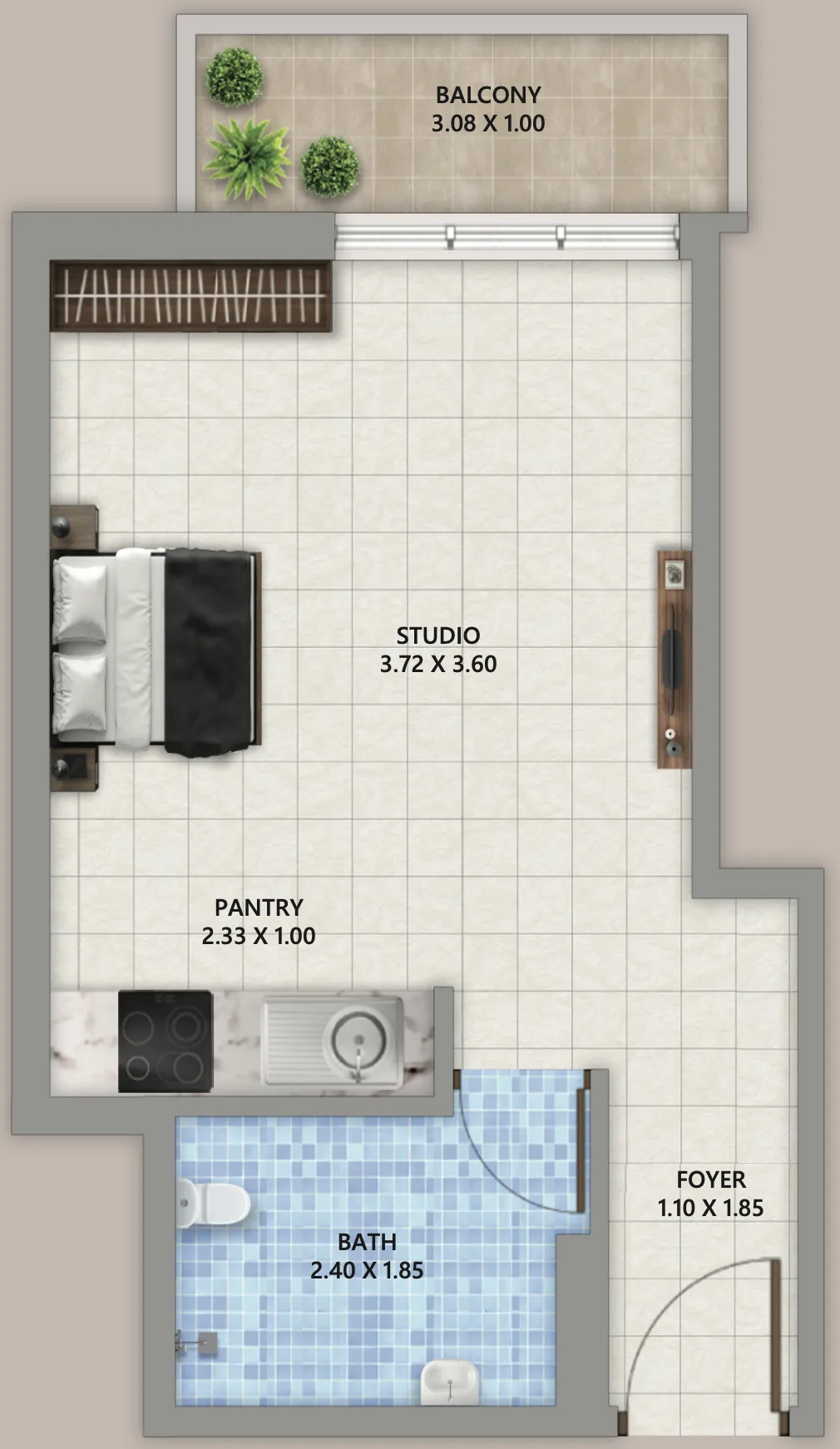 BlackSoil Real Estate Development LLC Linden Residences floor plan
