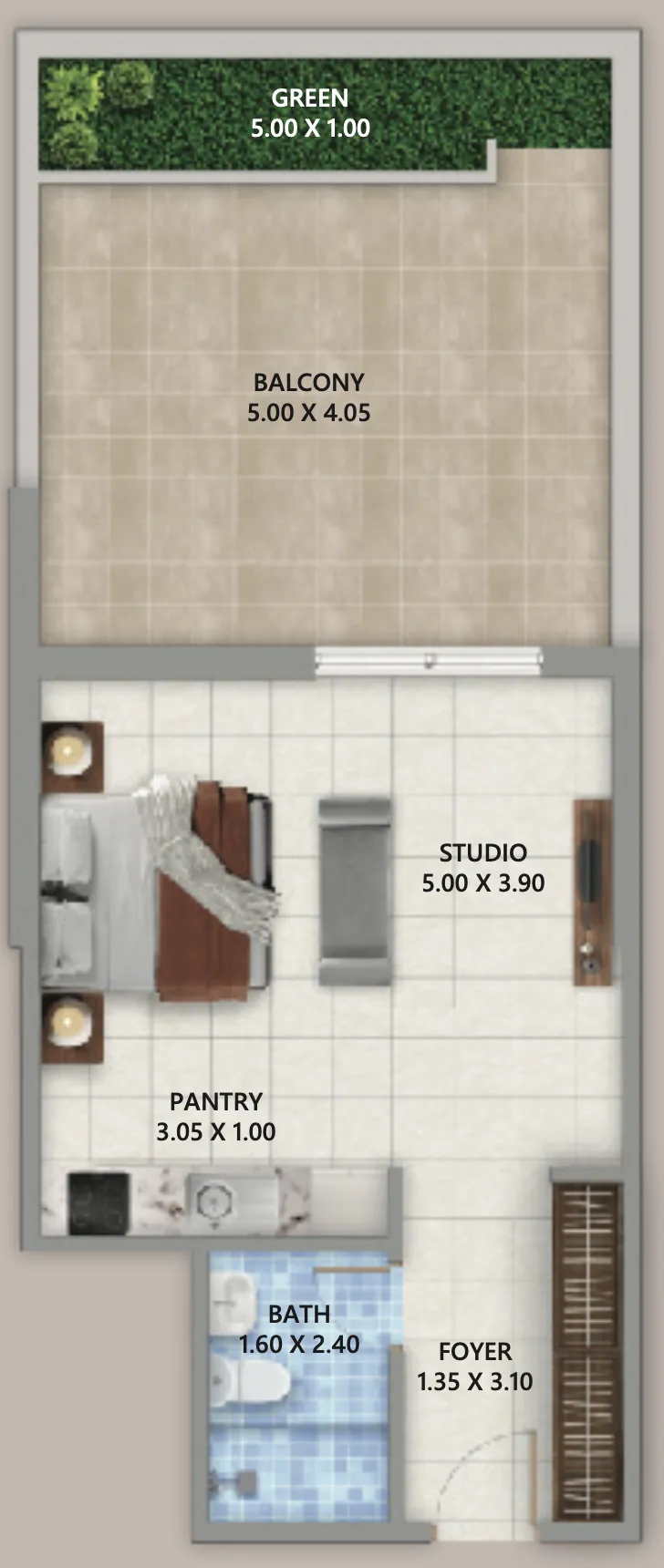 BlackSoil Real Estate Development LLC Linden Residences floor plan
