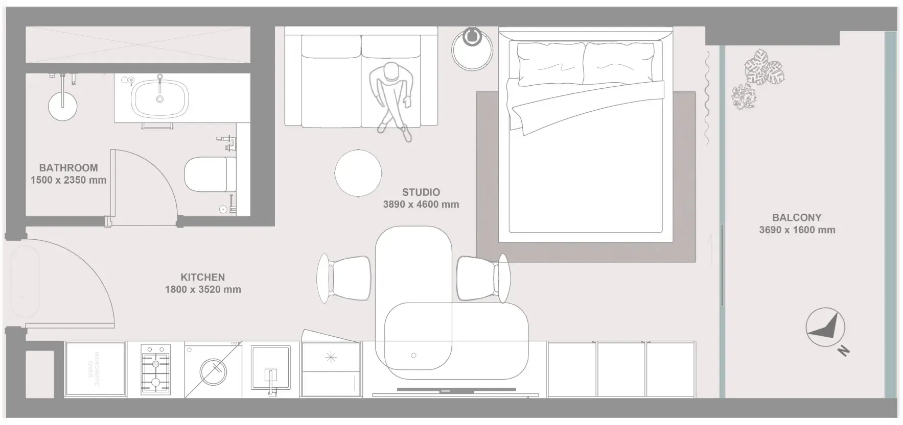 HOLM Developments Linea by Holm floor plan