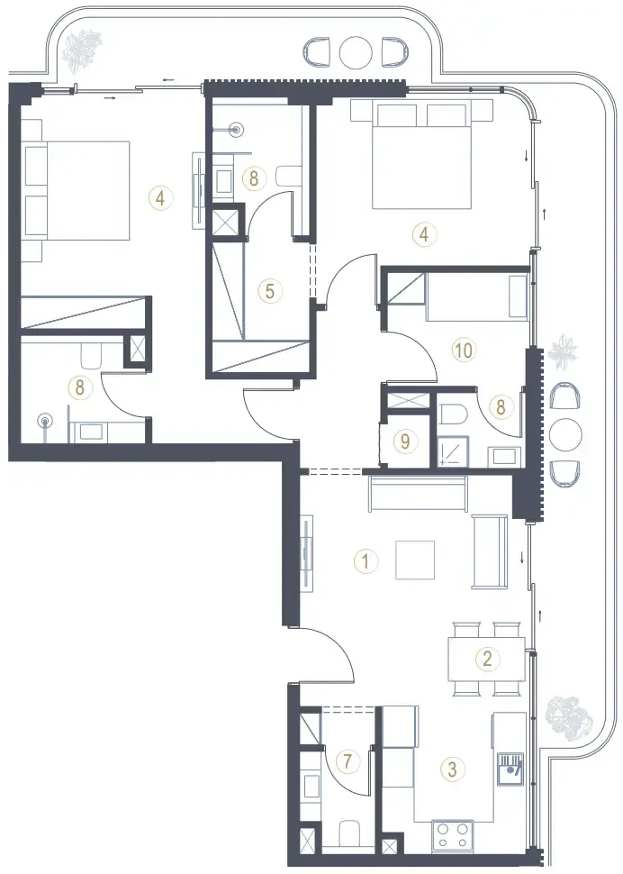 Jaiedco Development Liora floor plan