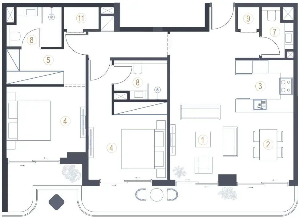 Jaiedco Development Liora floor plan