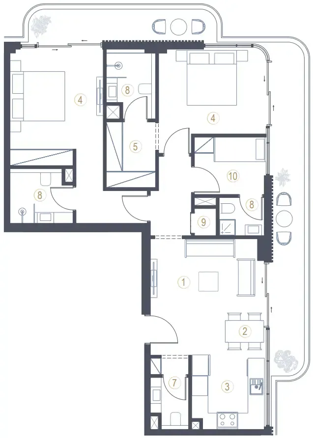 Jaiedco Development Liora floor plan