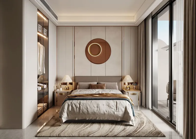 Interior at Listone Residence in Dubai International City Dubai