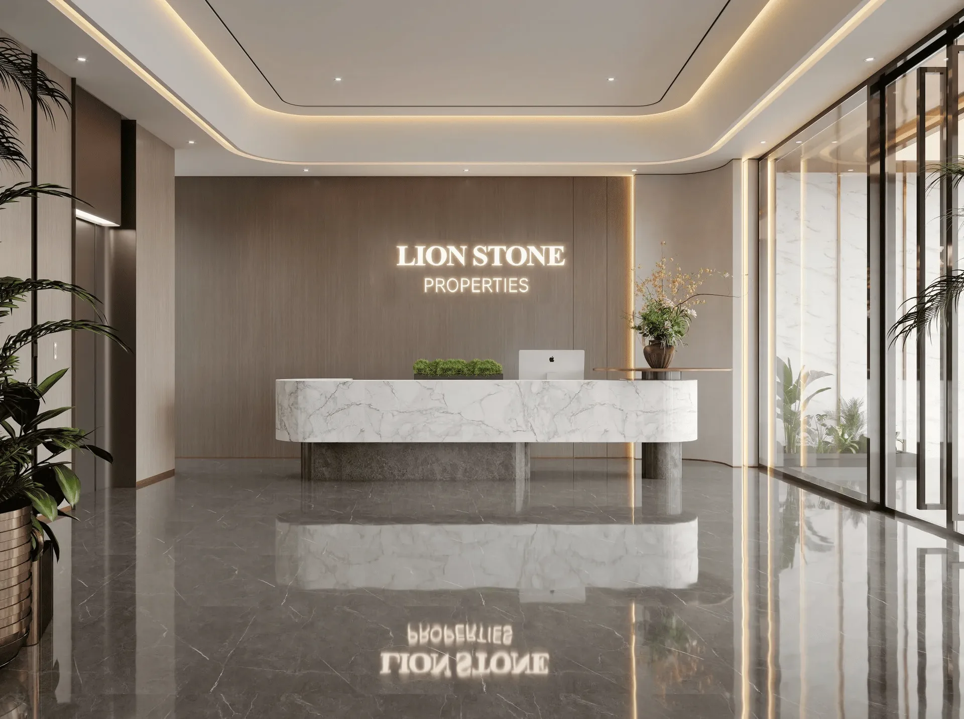 Lion Stone Properties Listone Residence Lobby