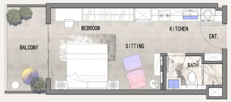 Lion Stone Properties Listone Residence floor plan
