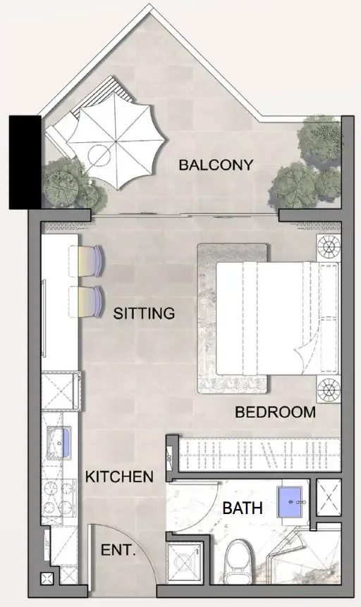 Lion Stone Properties Listone Residence floor plan