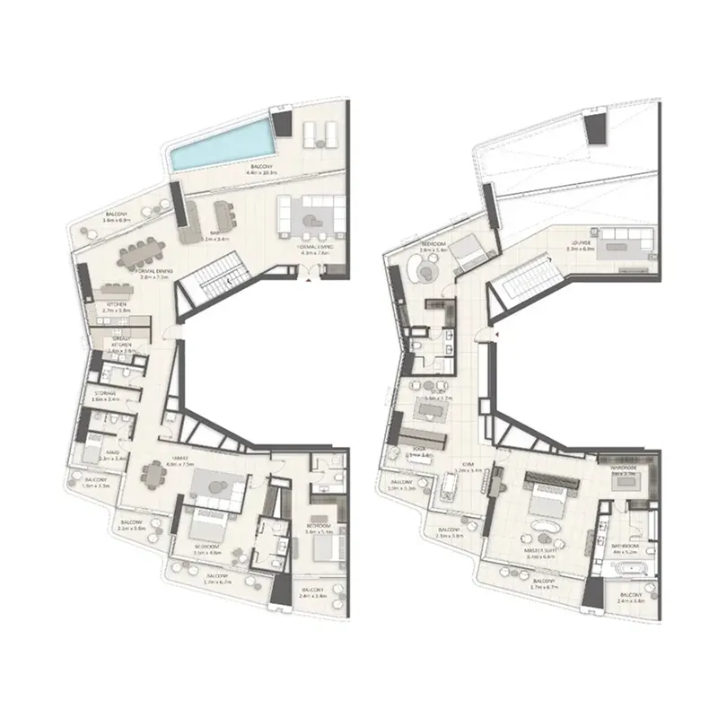 LIV LIV Lux floor plan