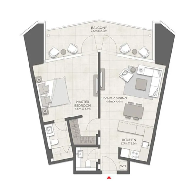 LIV LIV Marina floor plan